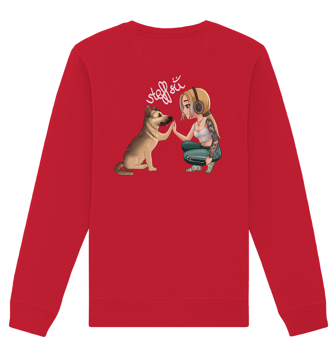 Steffsii Design2 - Organic Basic Unisex Sweatshirt