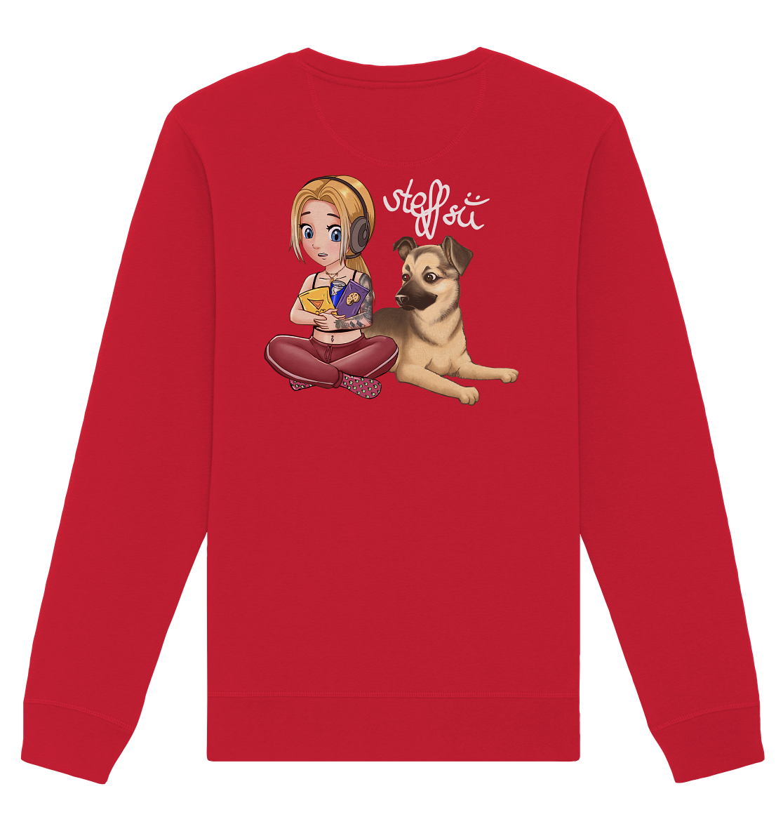 Steffsii Design3 - Organic Basic Unisex Sweatshirt