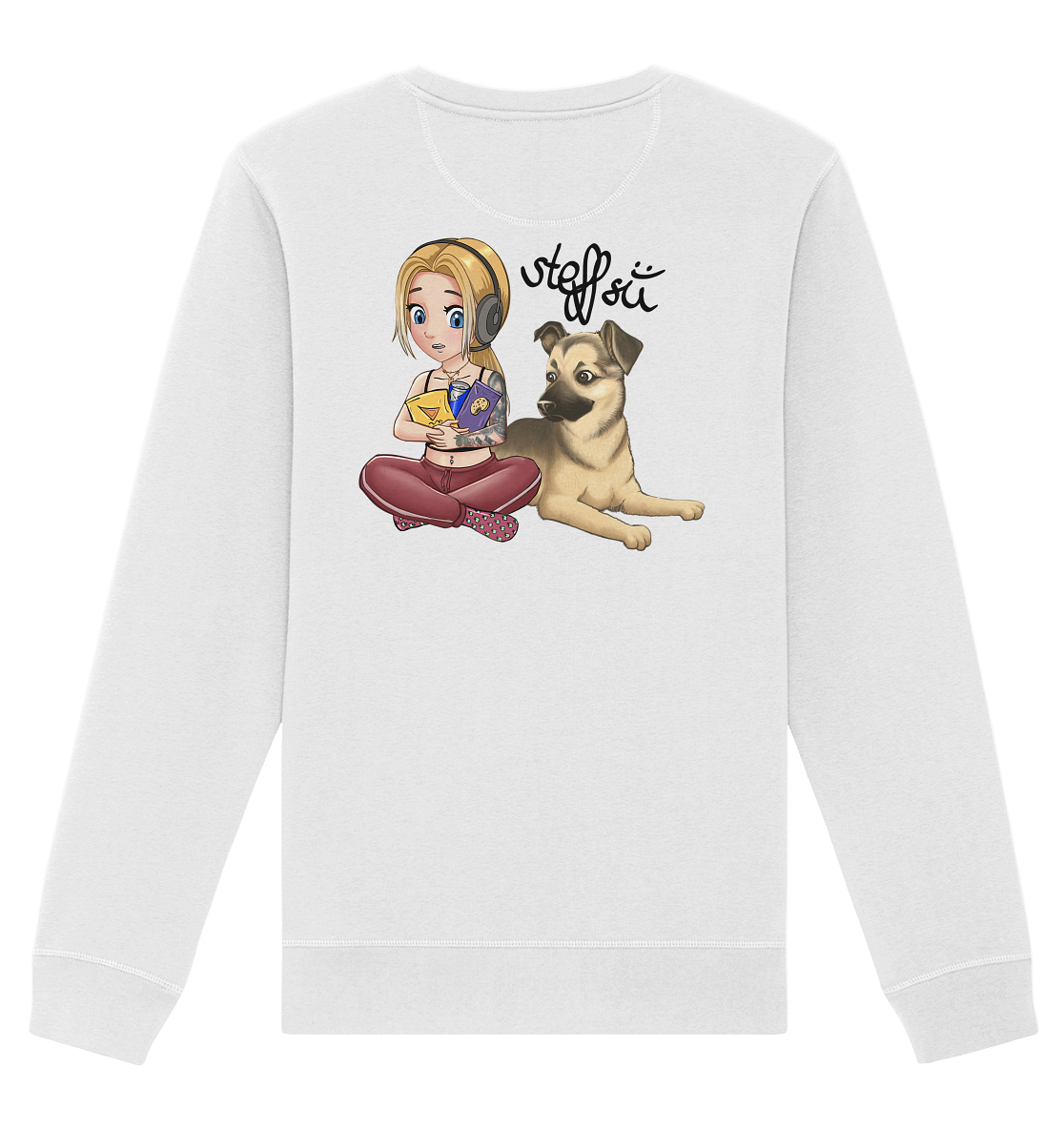 Steffsii Design3 - Organic Basic Unisex Sweatshirt