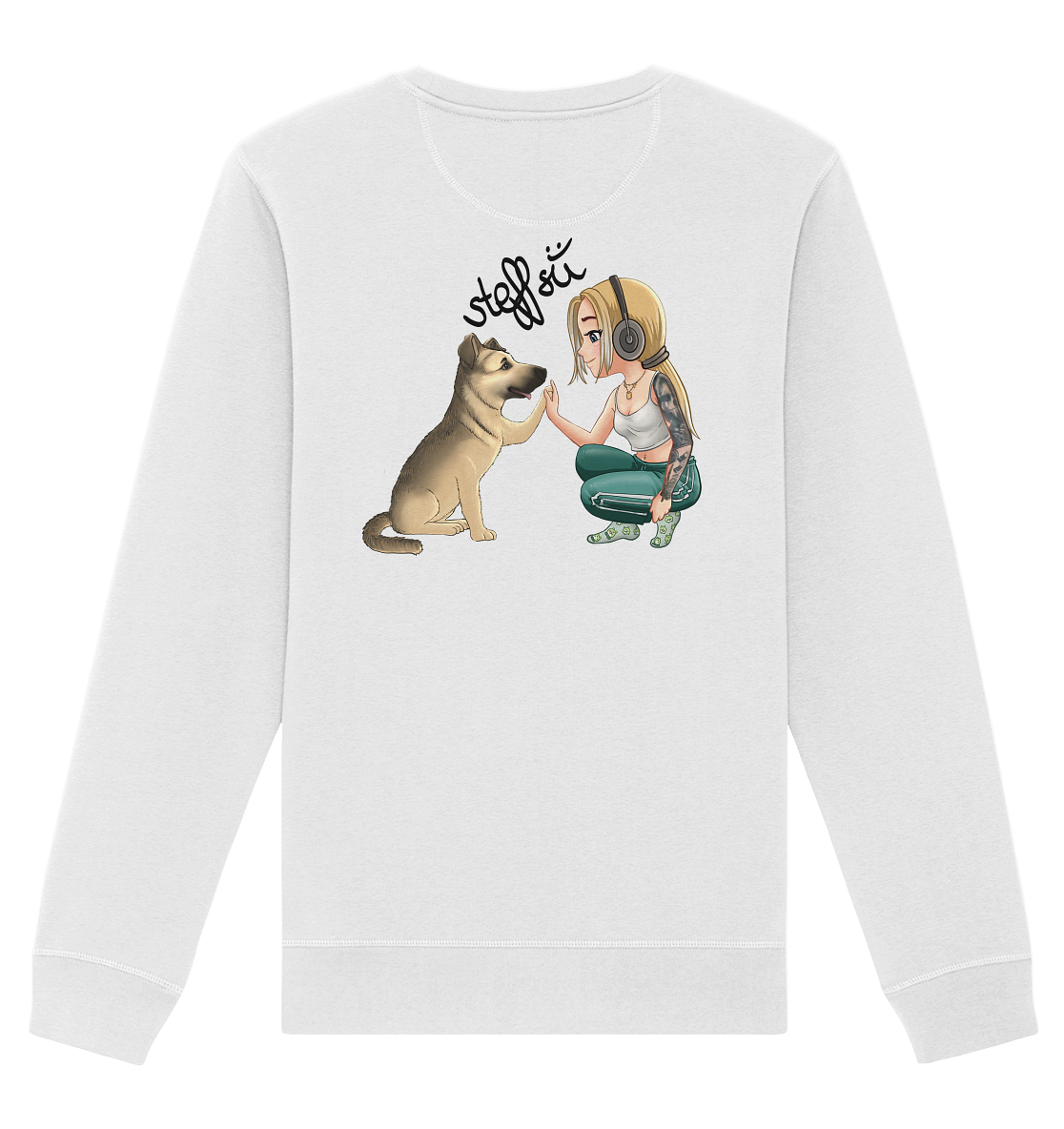 Steffsii Design2 - Organic Basic Unisex Sweatshirt