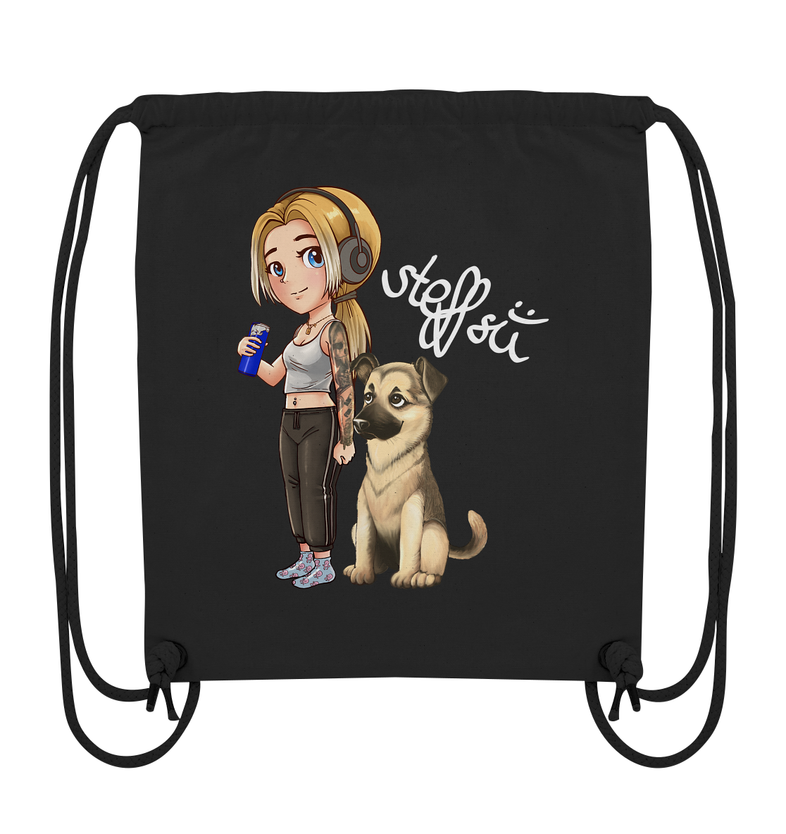 Steffsii Design4 - Organic Gym-Bag