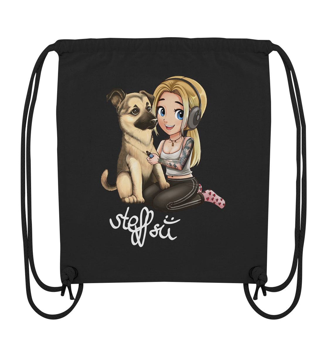Steffsii Design1 - Organic Gym-Bag