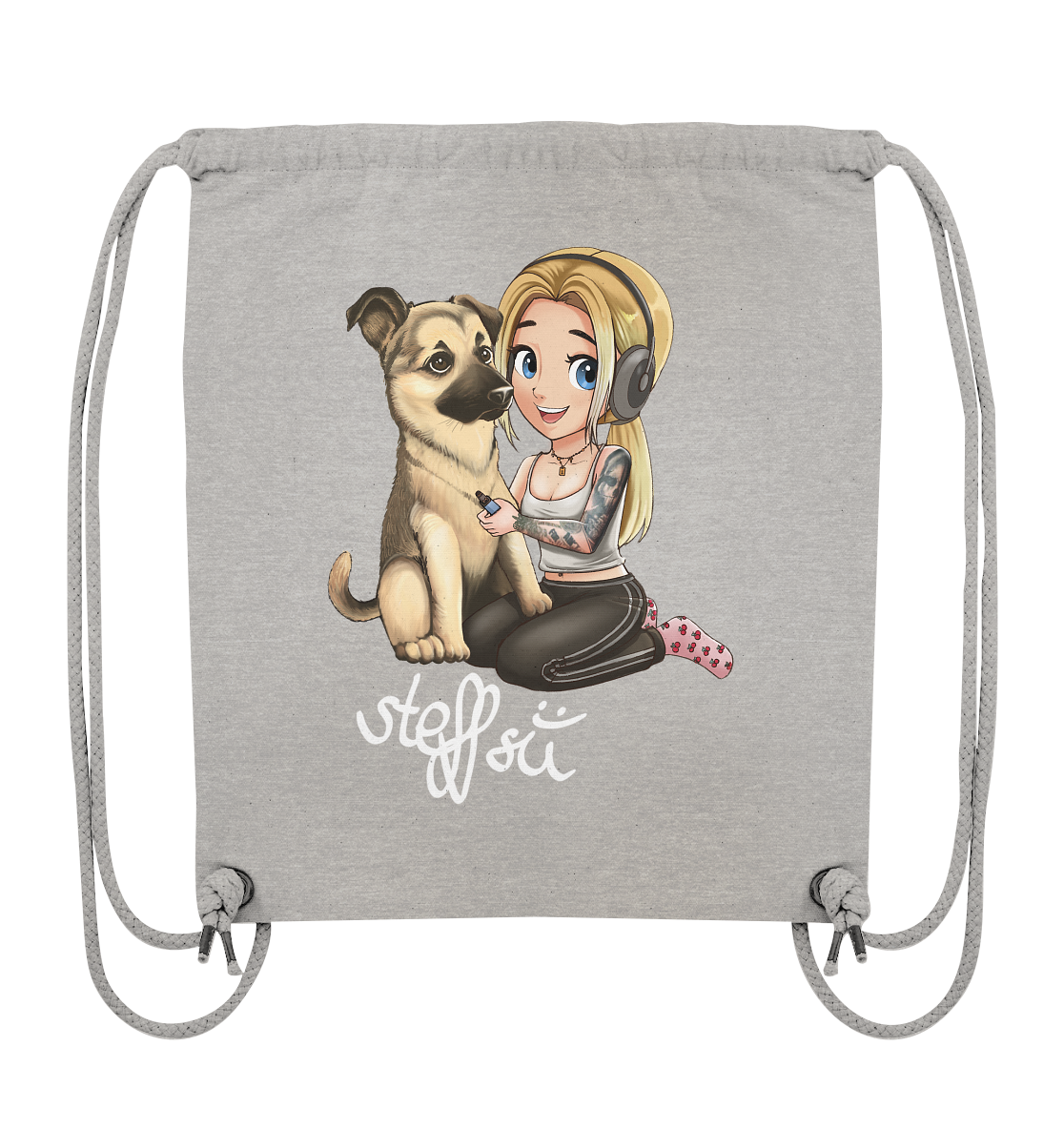 Steffsii Design1 - Organic Gym-Bag