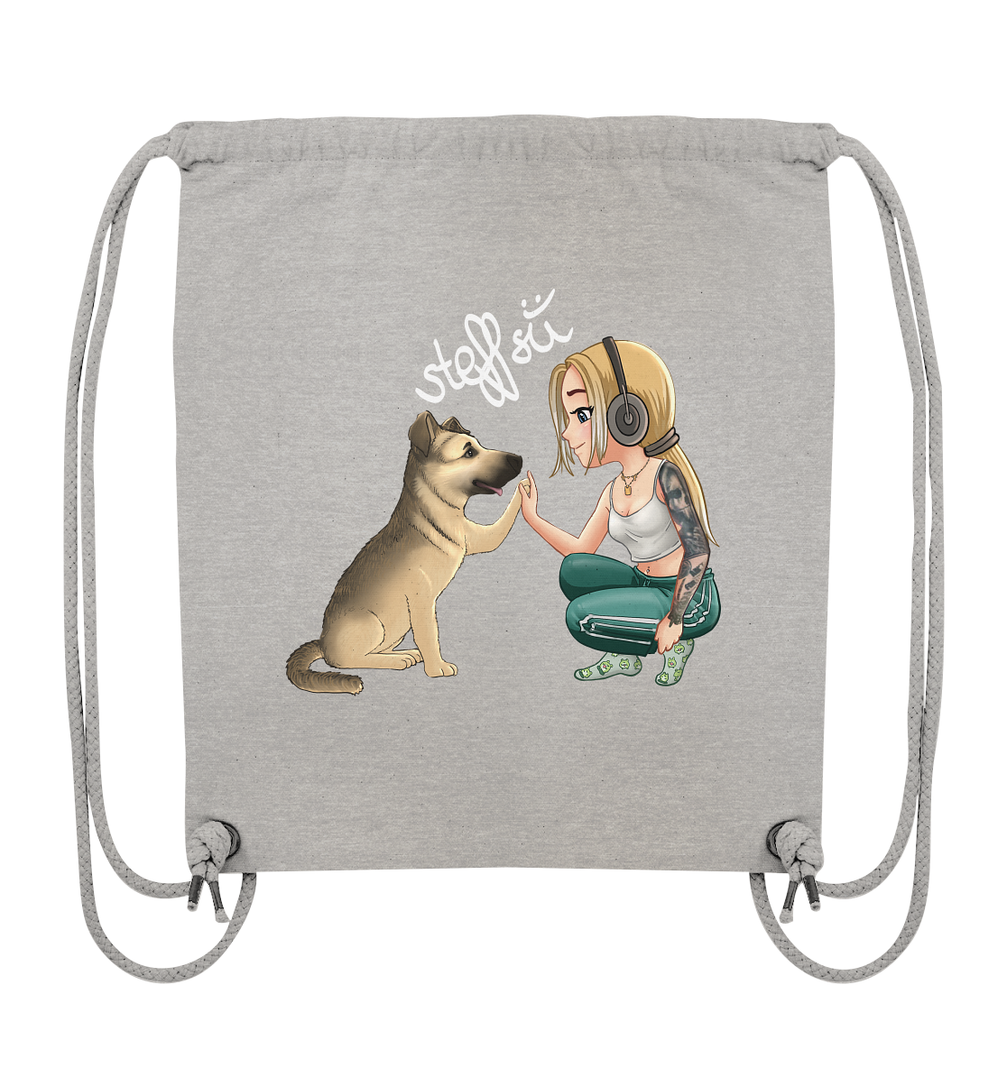 Steffsii Design2 - Organic Gym-Bag