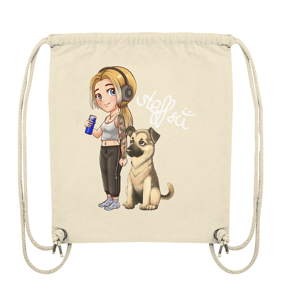 Steffsii Design4 - Organic Gym-Bag