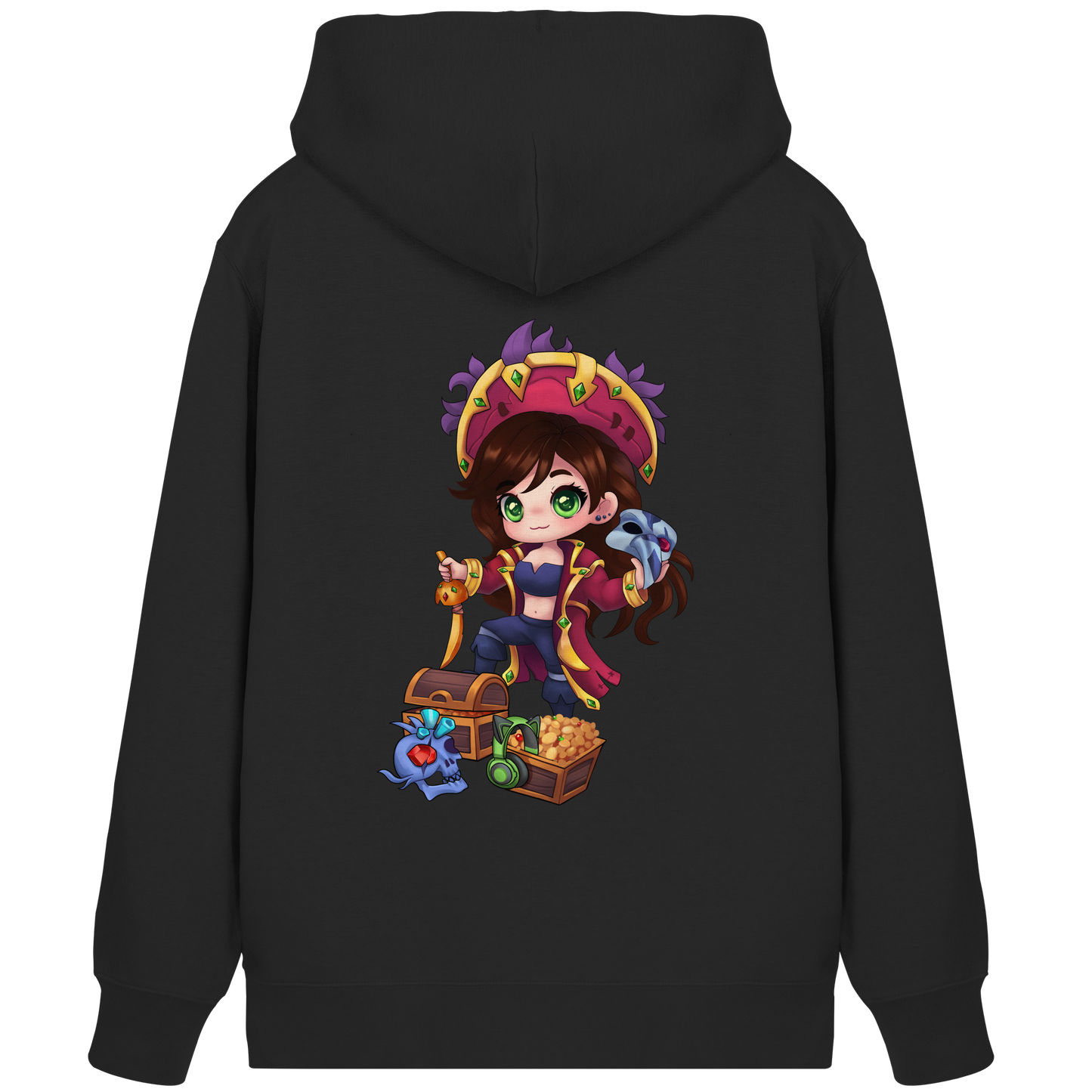 KykyNeko Pirat - Organic Zipper