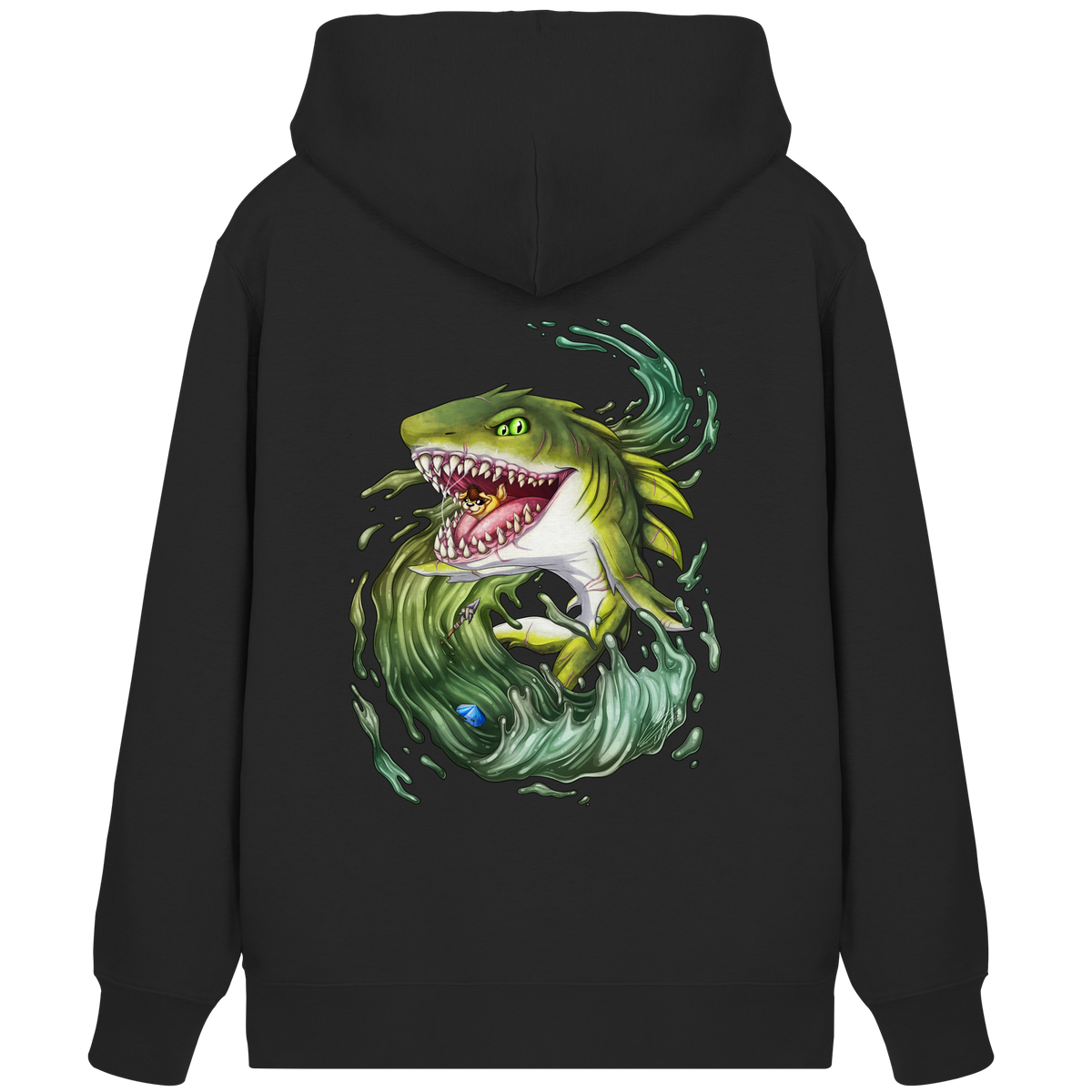 LupiArts Megalodon Ancient - Organic Zipper