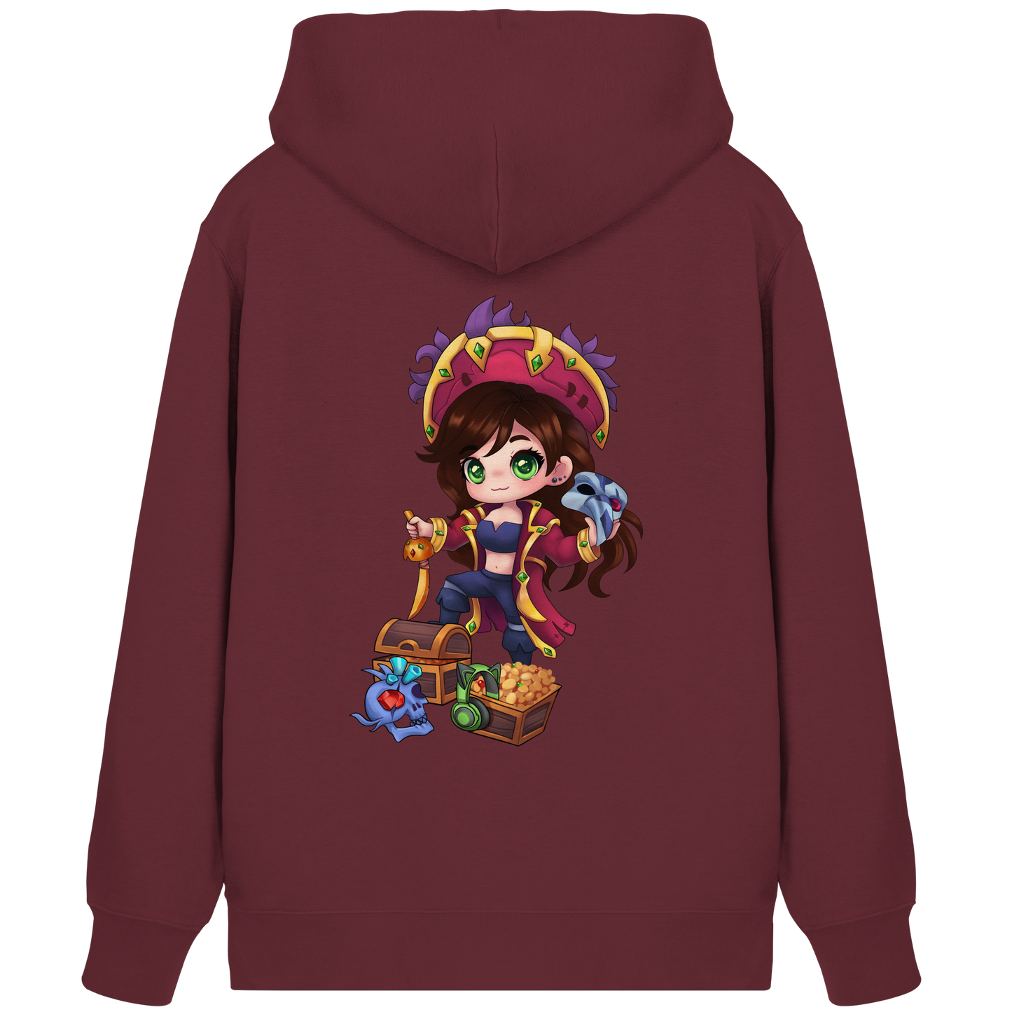 KykyNeko Pirat - Organic Zipper