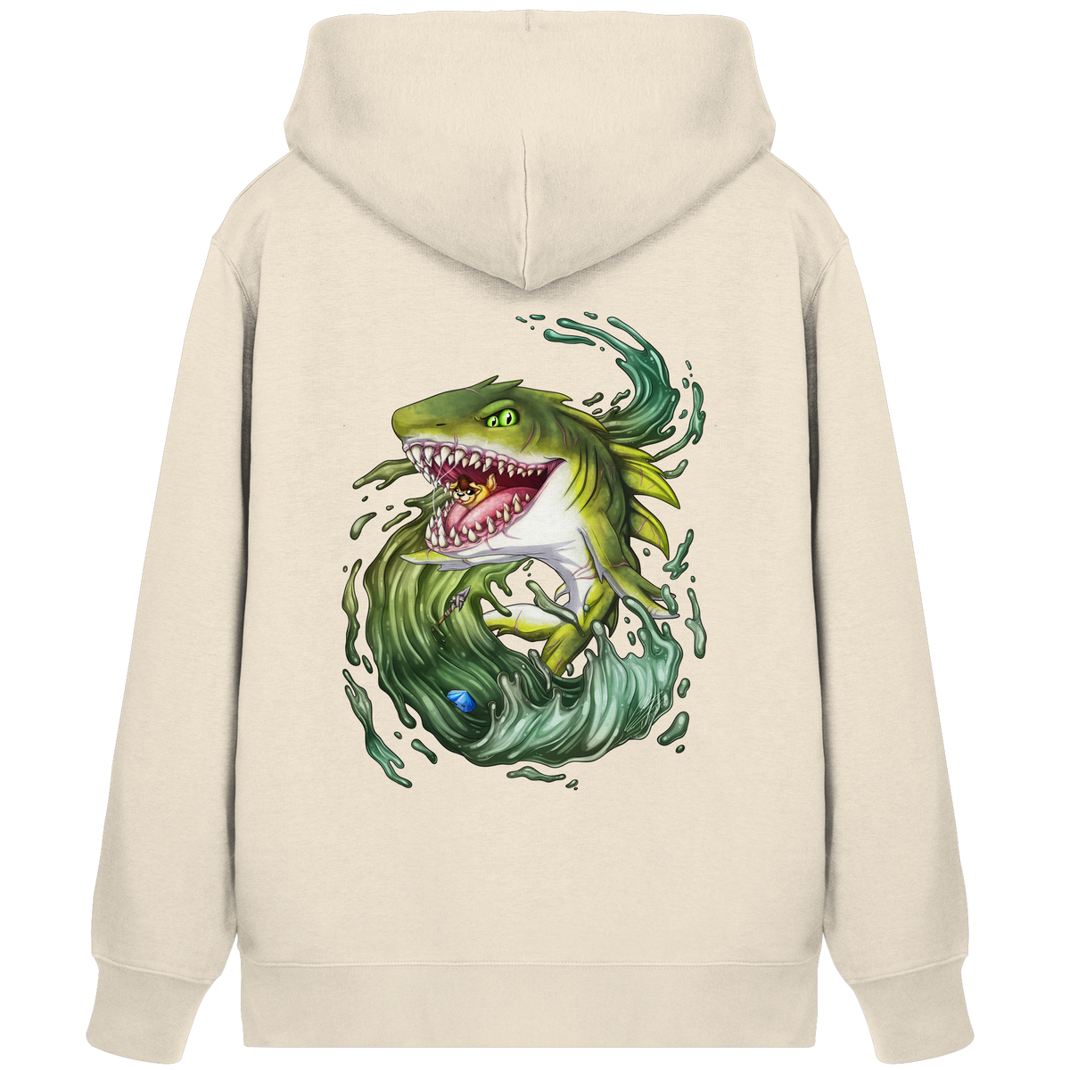 LupiArts Megalodon Ancient - Organic Zipper