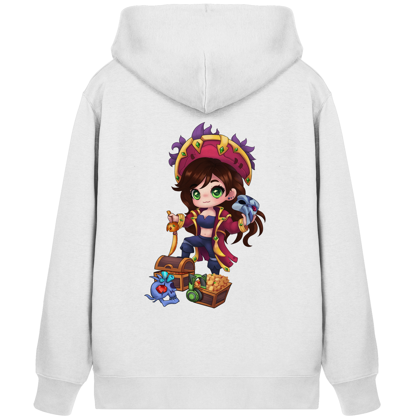 KykyNeko Pirat - Organic Zipper