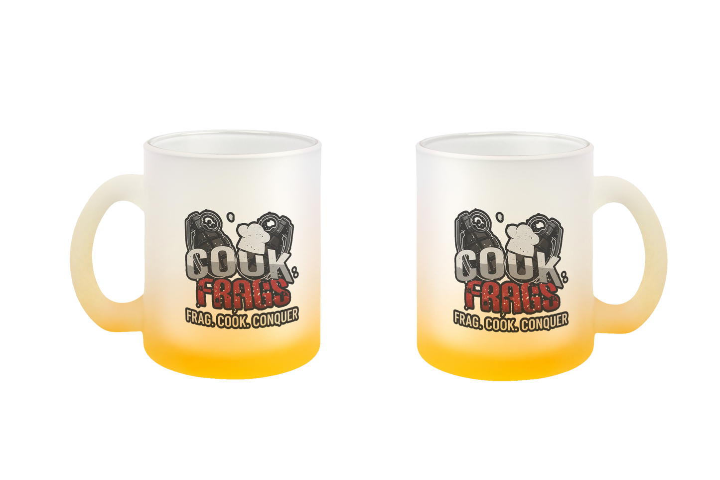 cookfrags Logo - Glastassen