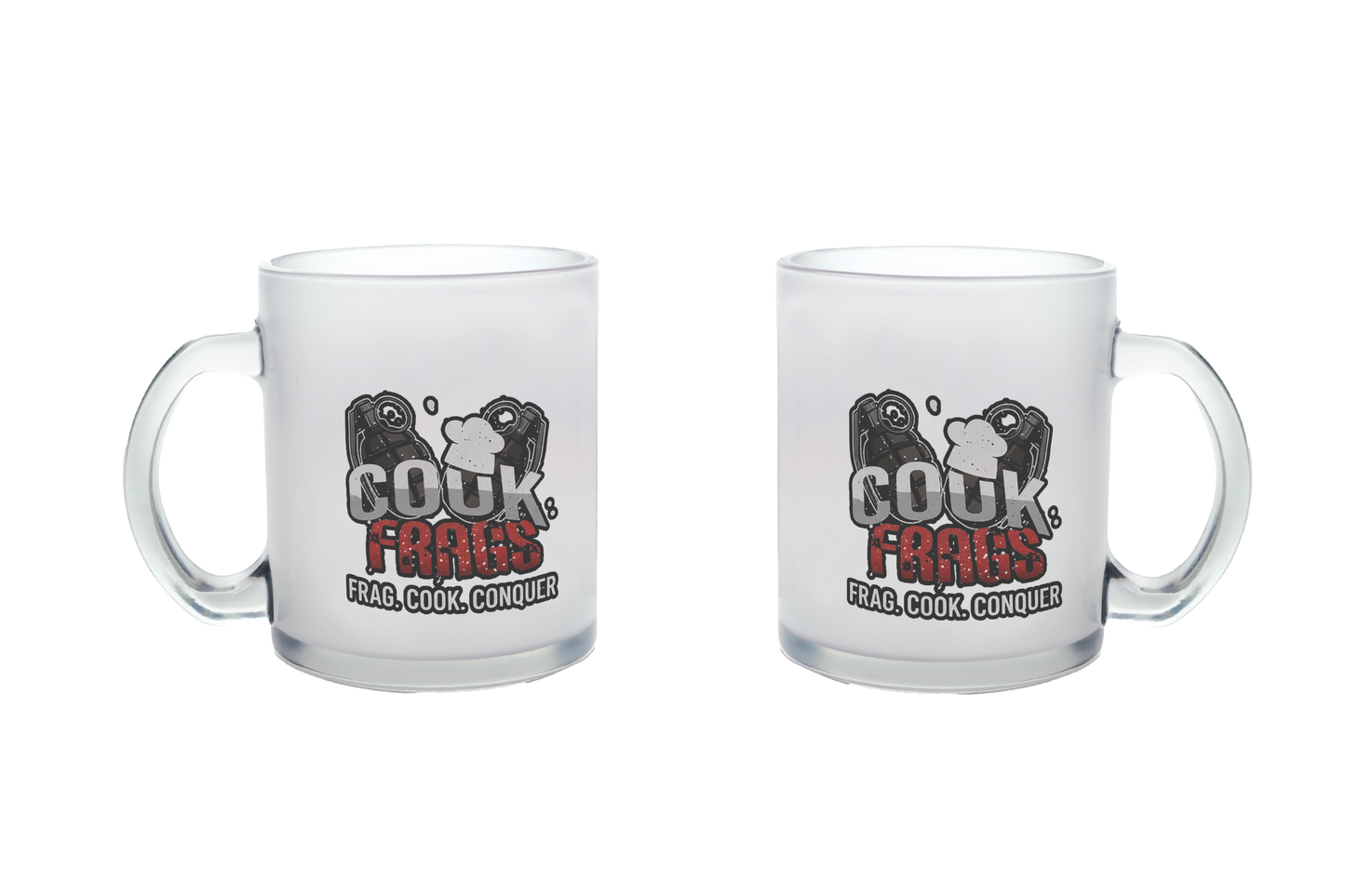 cookfrags Logo - Glastassen