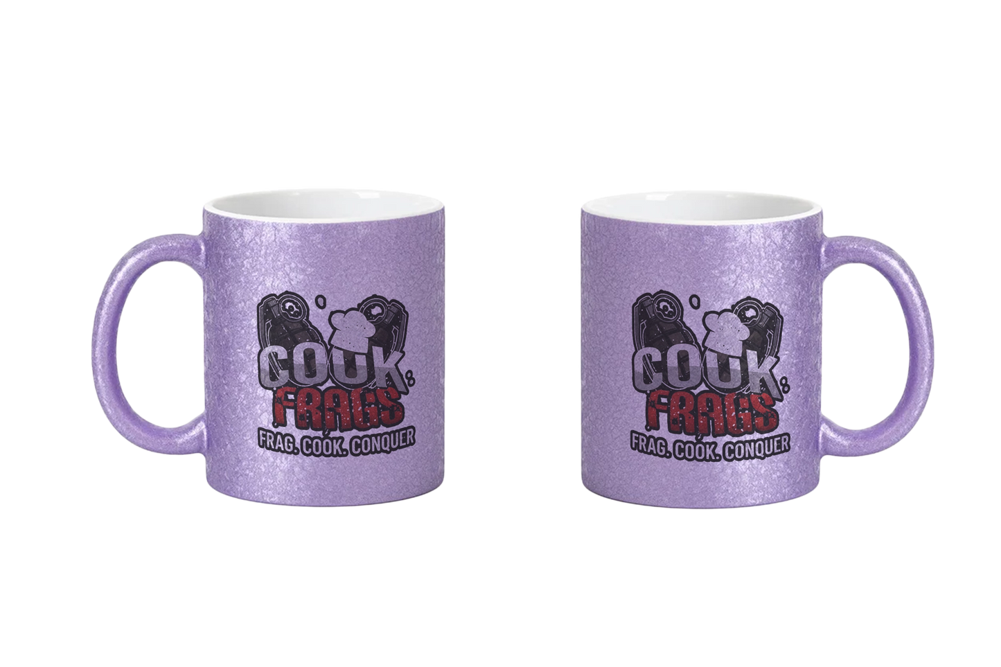 cookfrags Logo - CrackleFinish Tassen