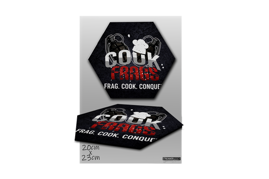 cookfrags Logo - StreamerPlates