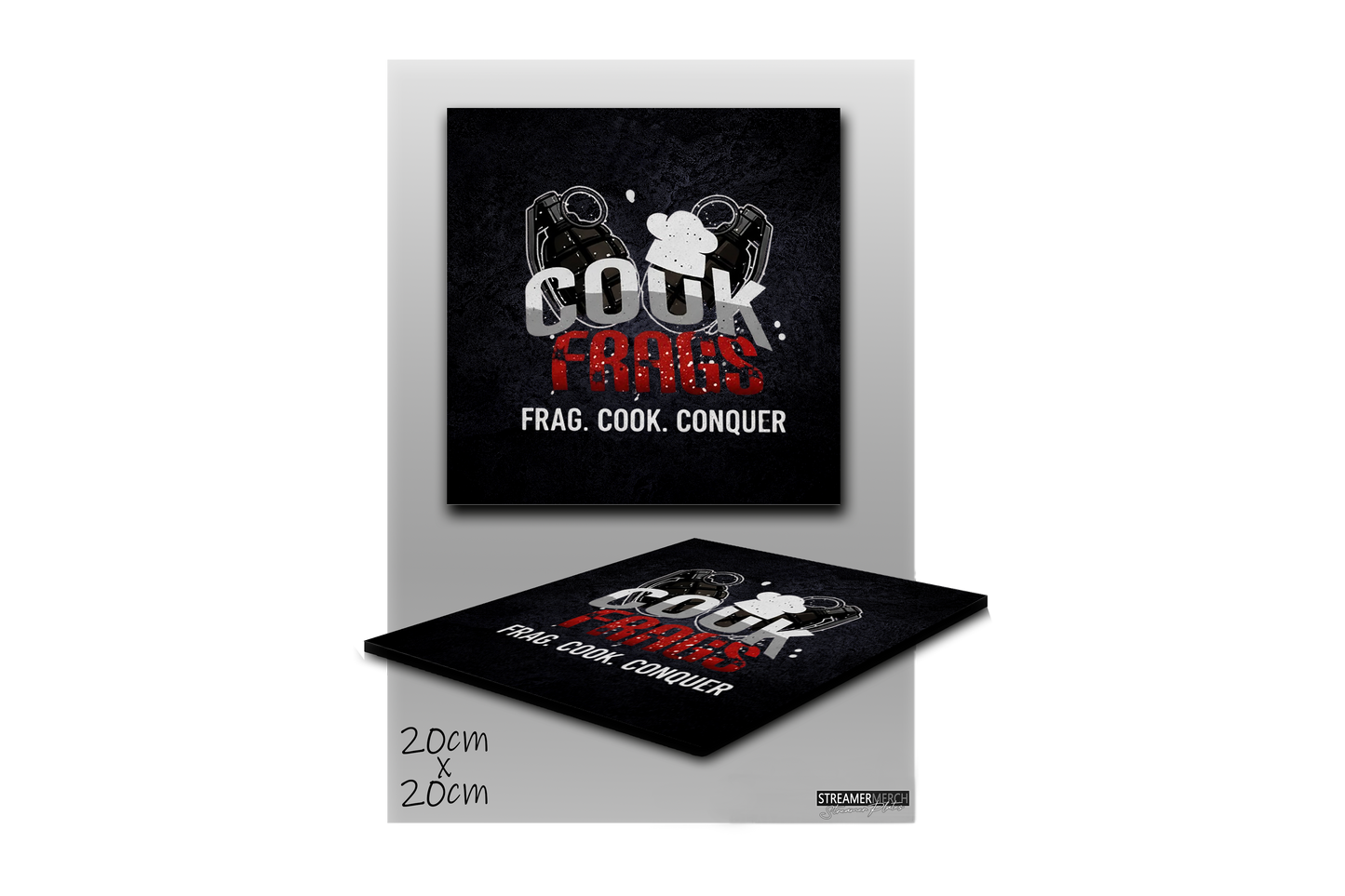 cookfrags Logo - StreamerPlates