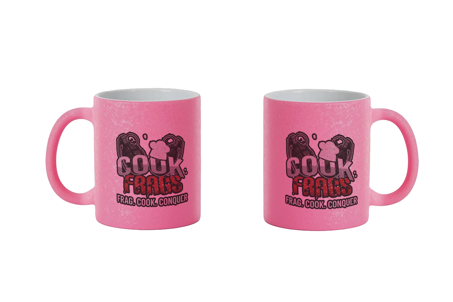 cookfrags Logo - CrackleFinish Tassen