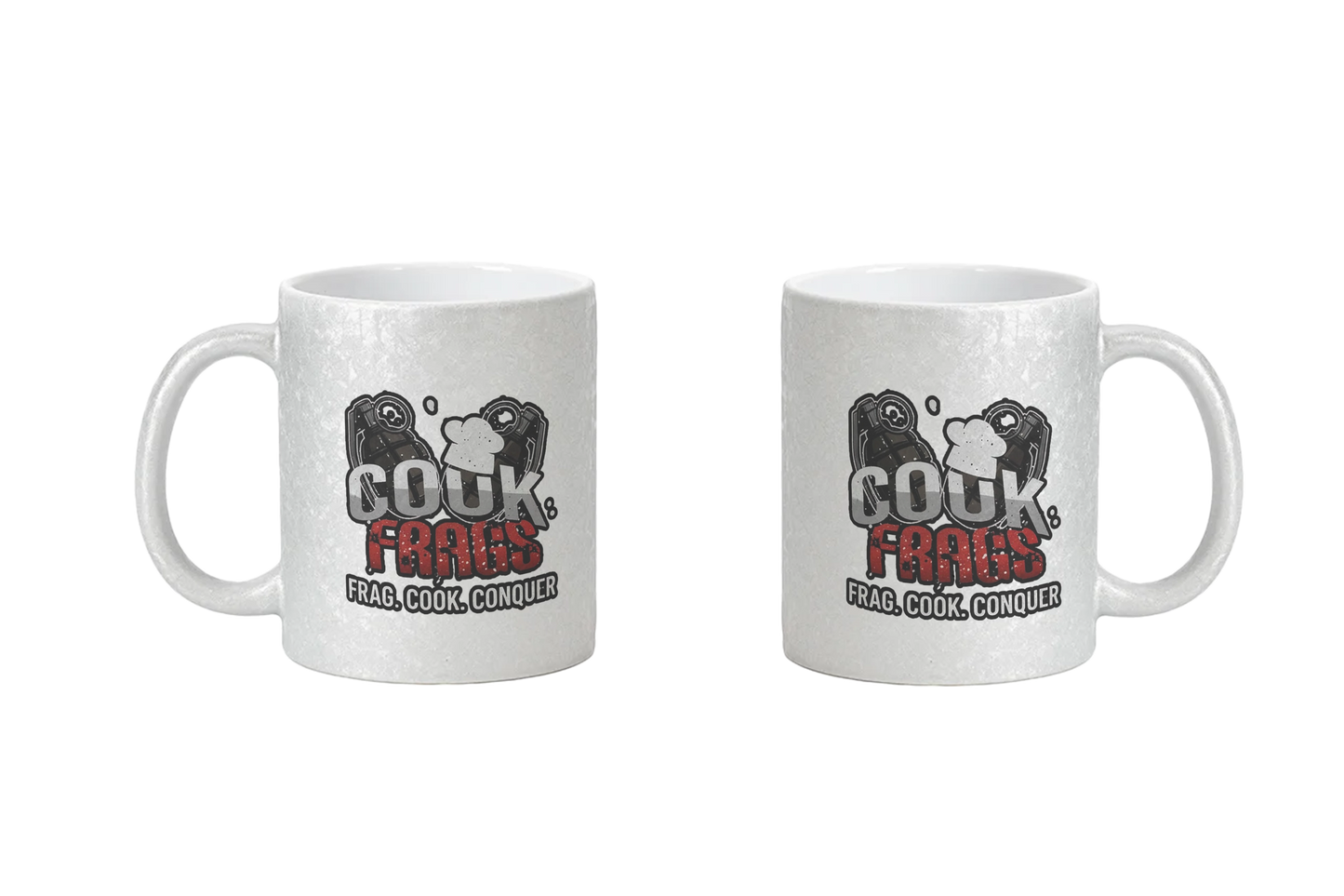cookfrags Logo - CrackleFinish Tassen