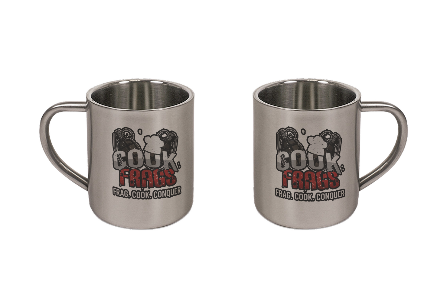 cookfrags Logo - Tassen / Magic / XXL / Bierkrüge / Edelstahl
