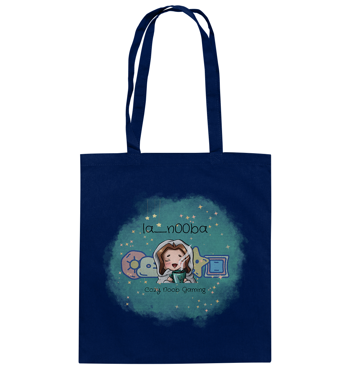 La_N00ba Logo - Baumwolltasche