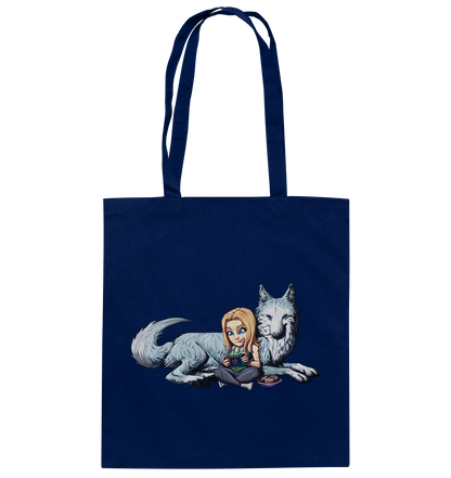 StaceyLucia Wolf - Baumwolltasche