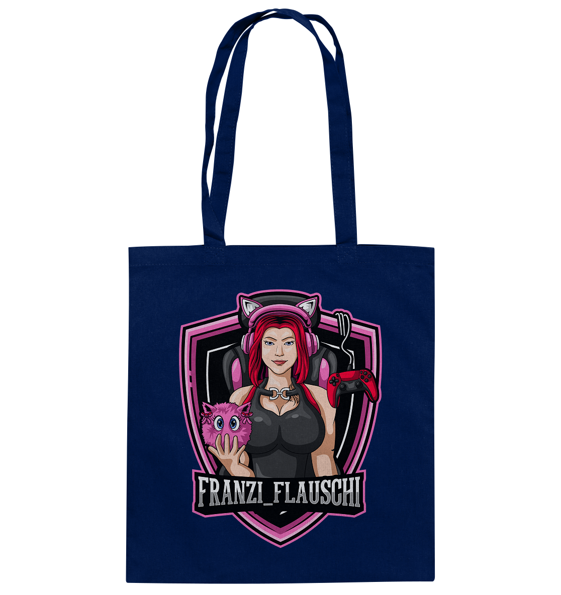 Franzi_Flauschi Logo - Baumwolltasche