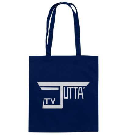 Jutta_tv Schriftzug - Baumwolltasche
