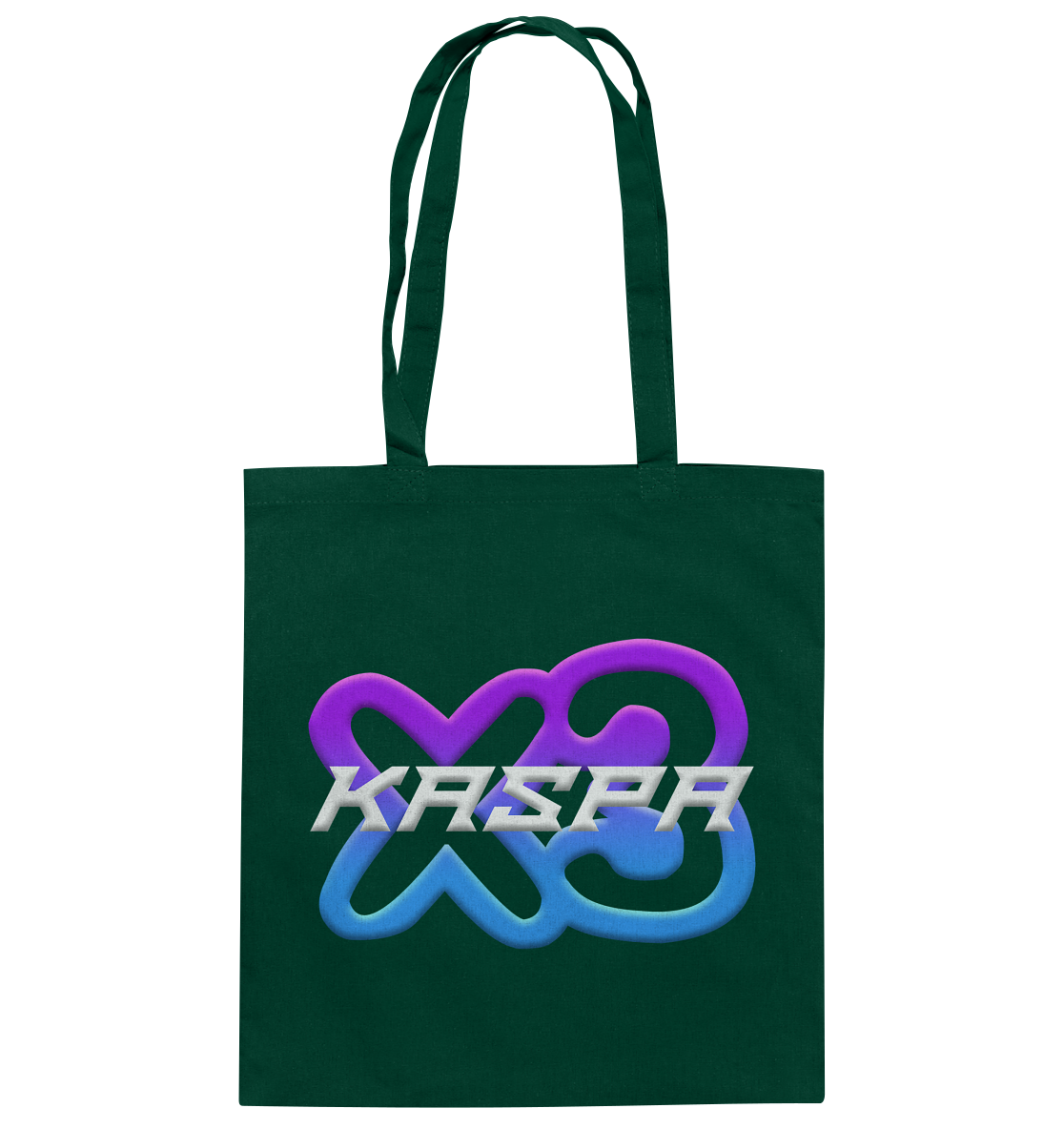 x3_kaspa Logo - Baumwolltasche