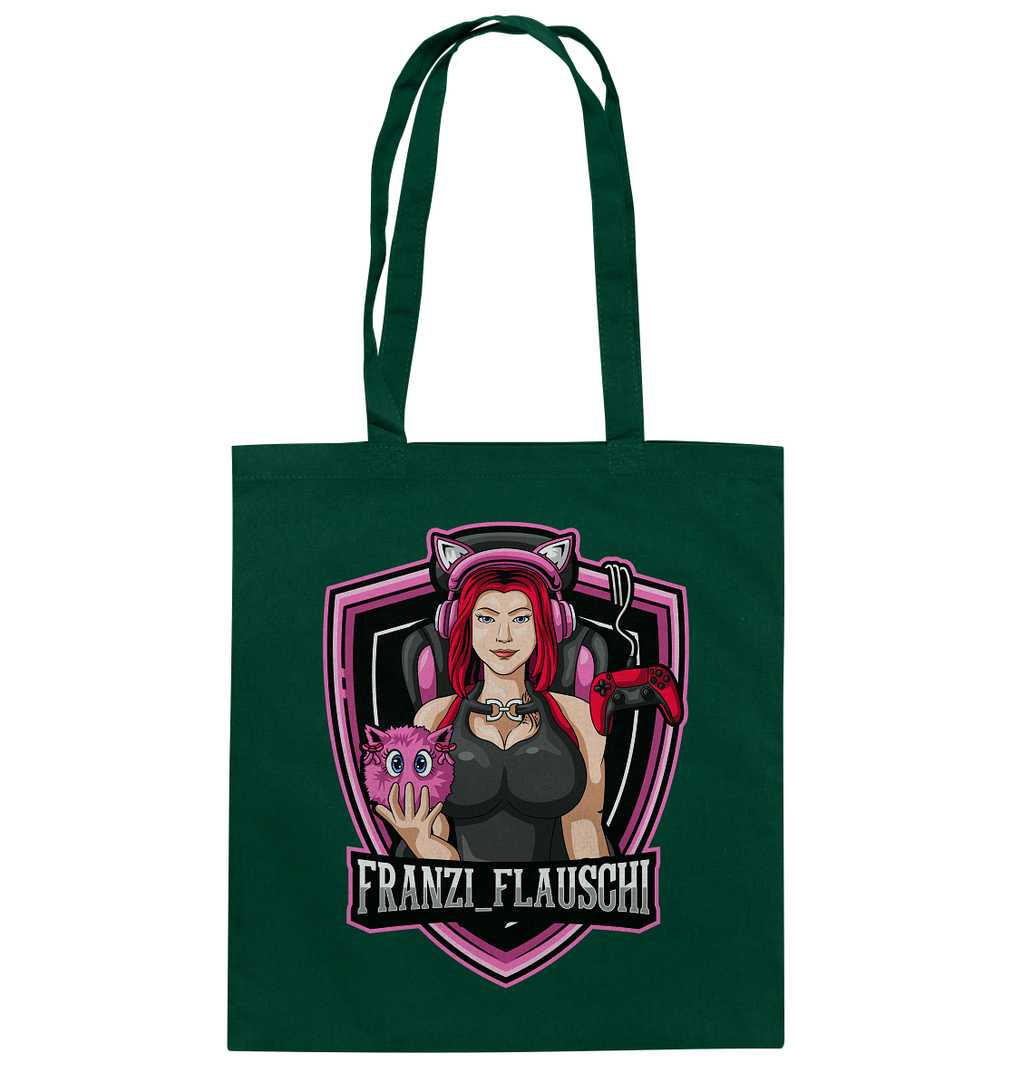 Franzi_Flauschi Logo - Baumwolltasche