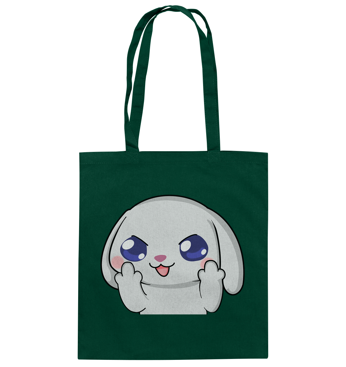 HuwJeffner MiddleFinger - Baumwolltasche