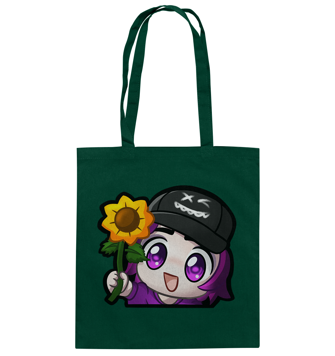 x3_kaspa Flower - Baumwolltasche