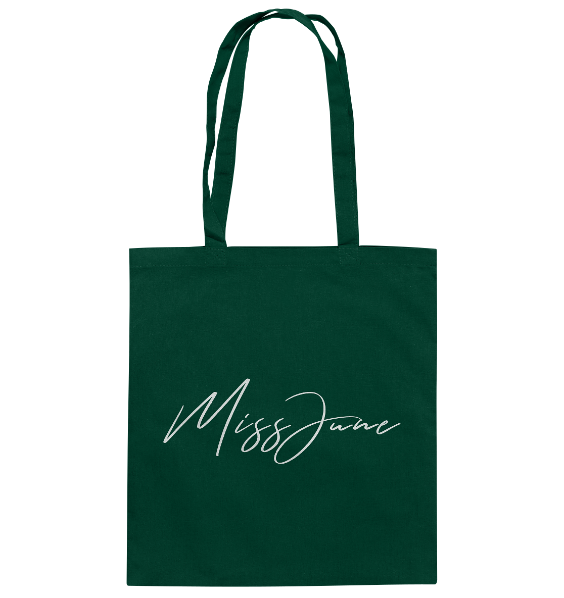 MissJuneDJ Logo - Baumwolltasche