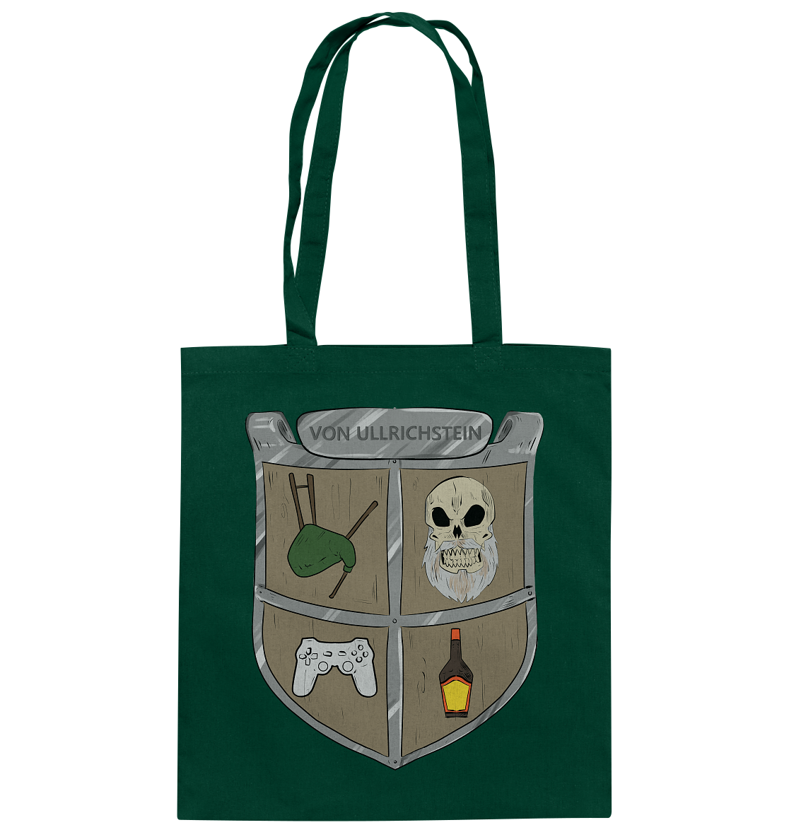 MichaelvonUllrichstein Wappen - Baumwolltasche