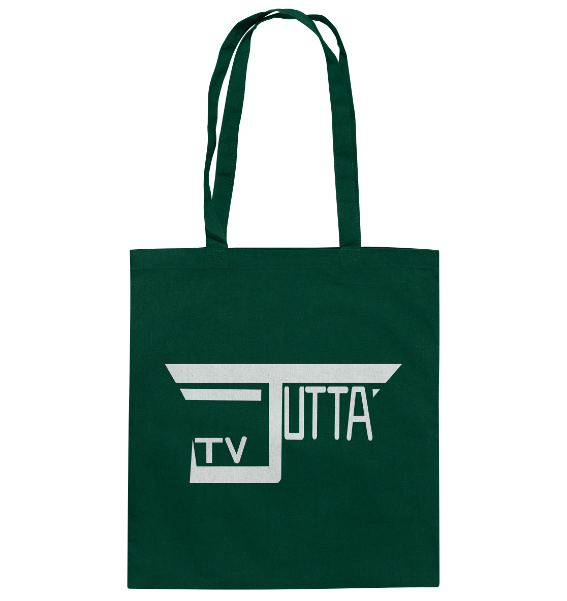 Jutta_tv Schriftzug - Baumwolltasche