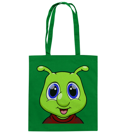 Raupi Face - Baumwolltasche