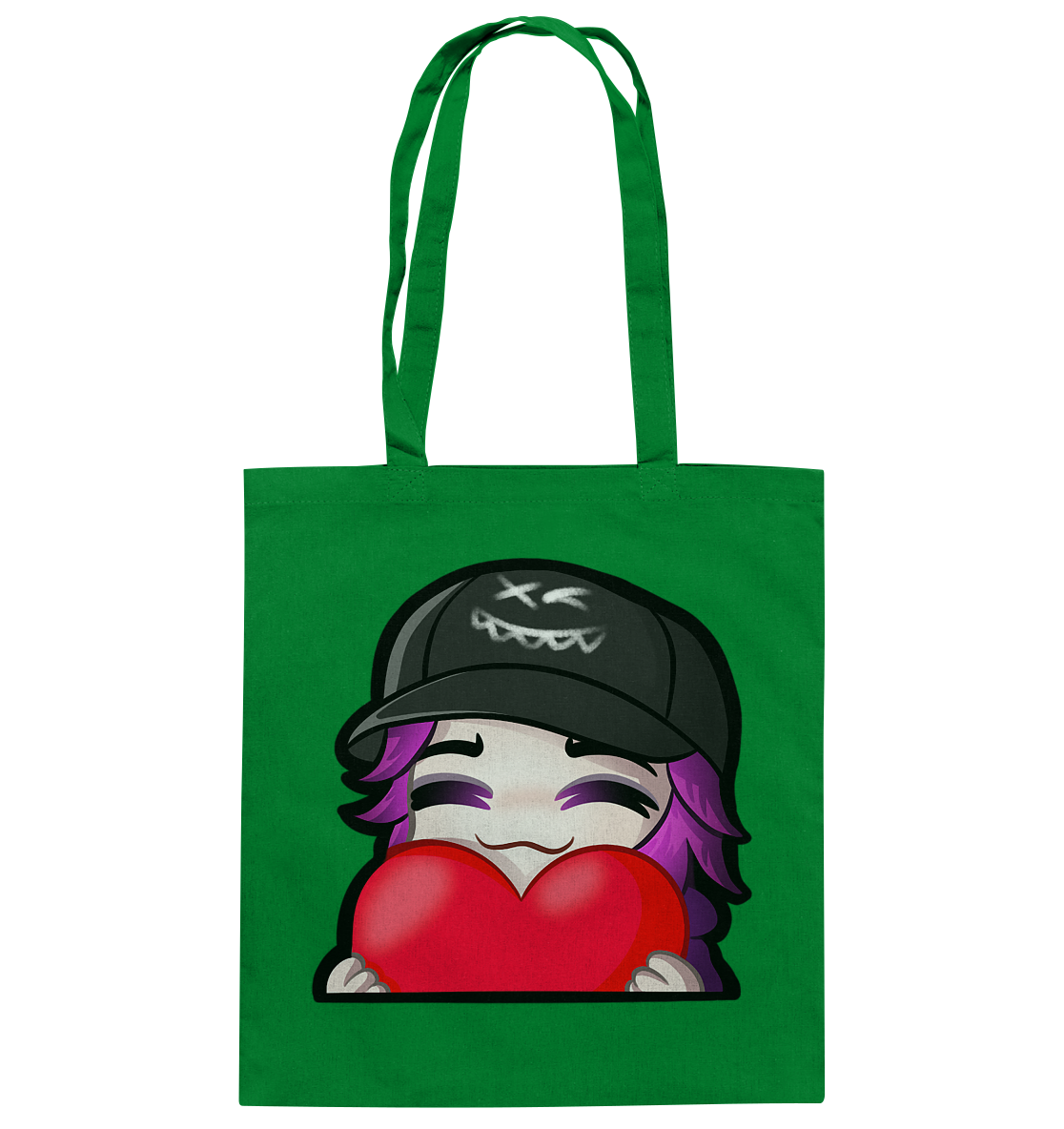 x3_kaspa Love - Baumwolltasche