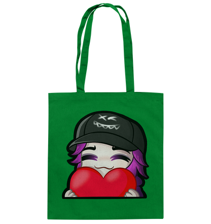 x3_kaspa Love - Baumwolltasche