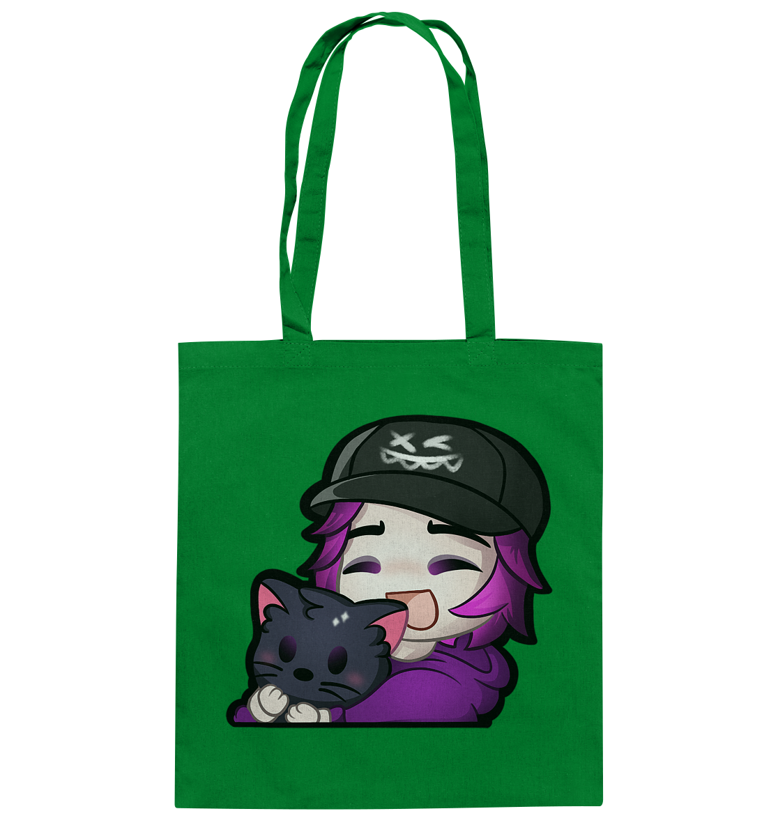 x3_kaspa Hug - Baumwolltasche