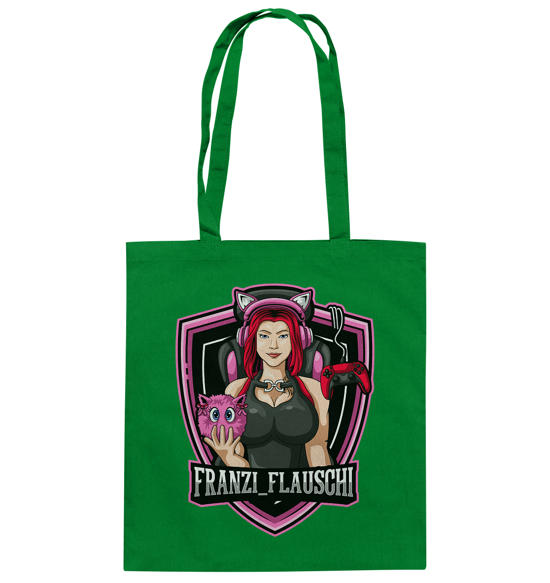 Franzi_Flauschi Logo - Baumwolltasche