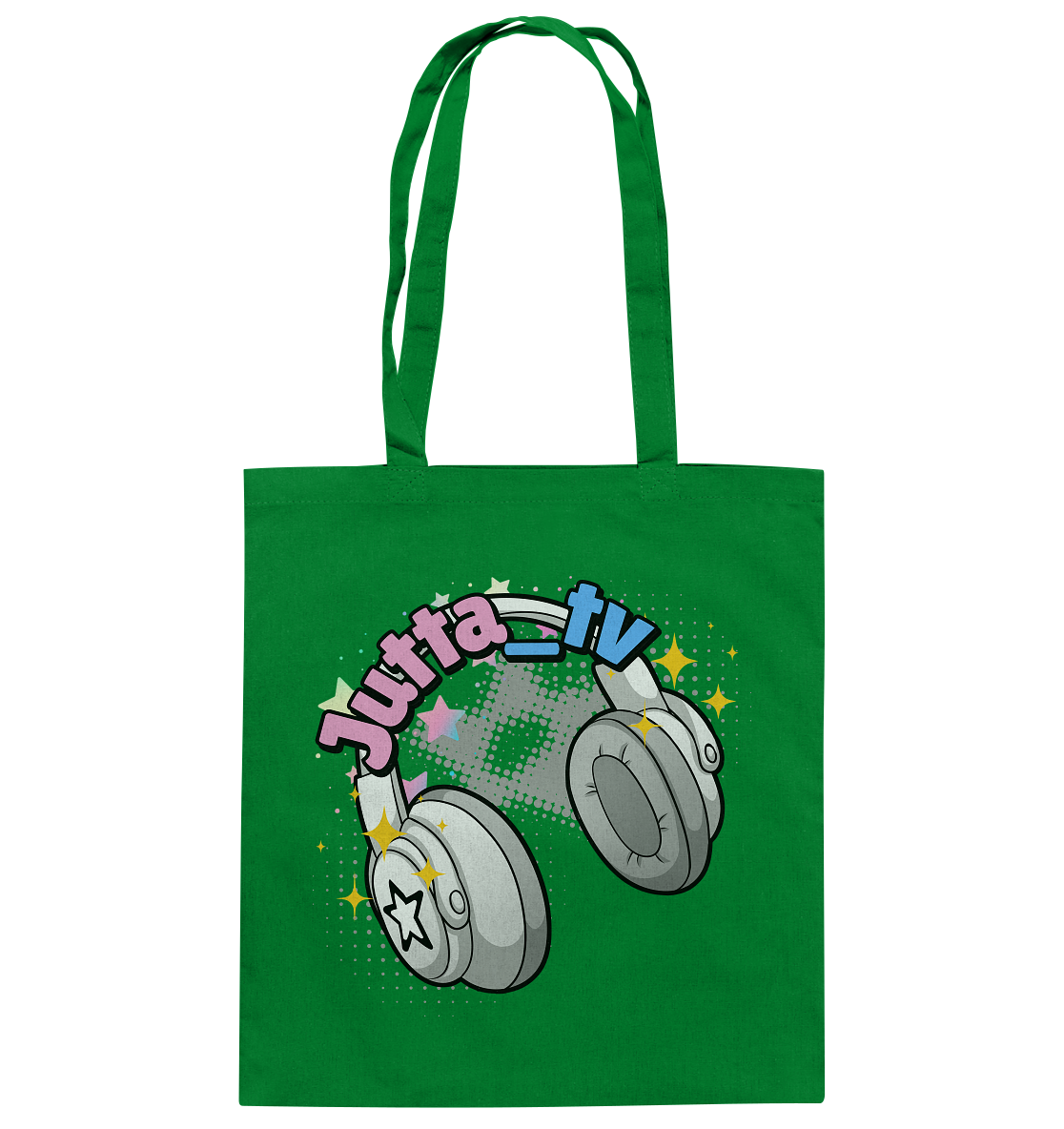 Jutta_tv Logo2 - Baumwolltasche