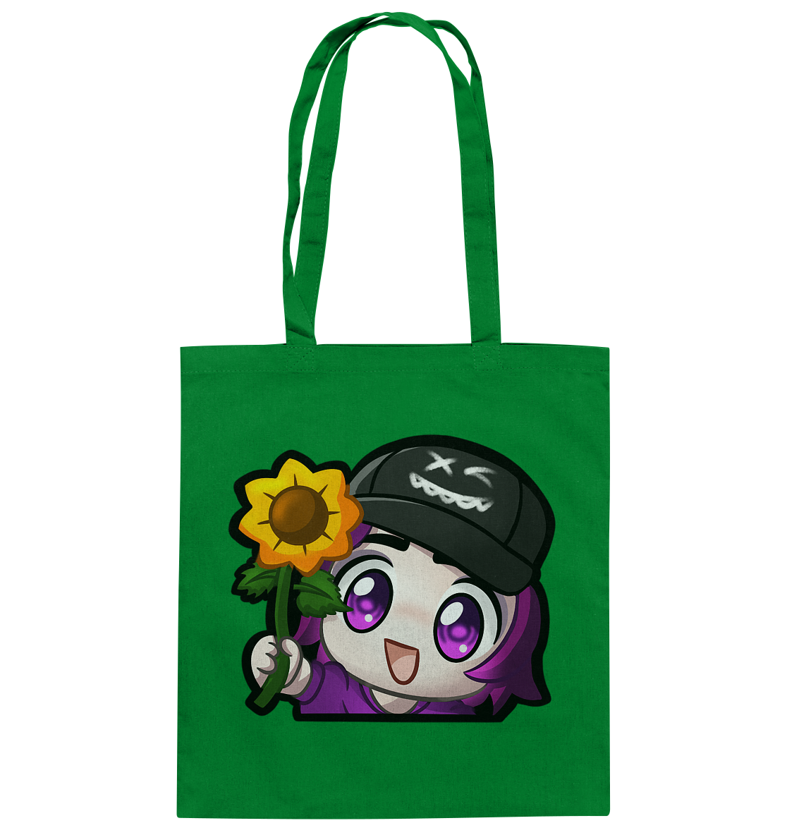 x3_kaspa Flower - Baumwolltasche