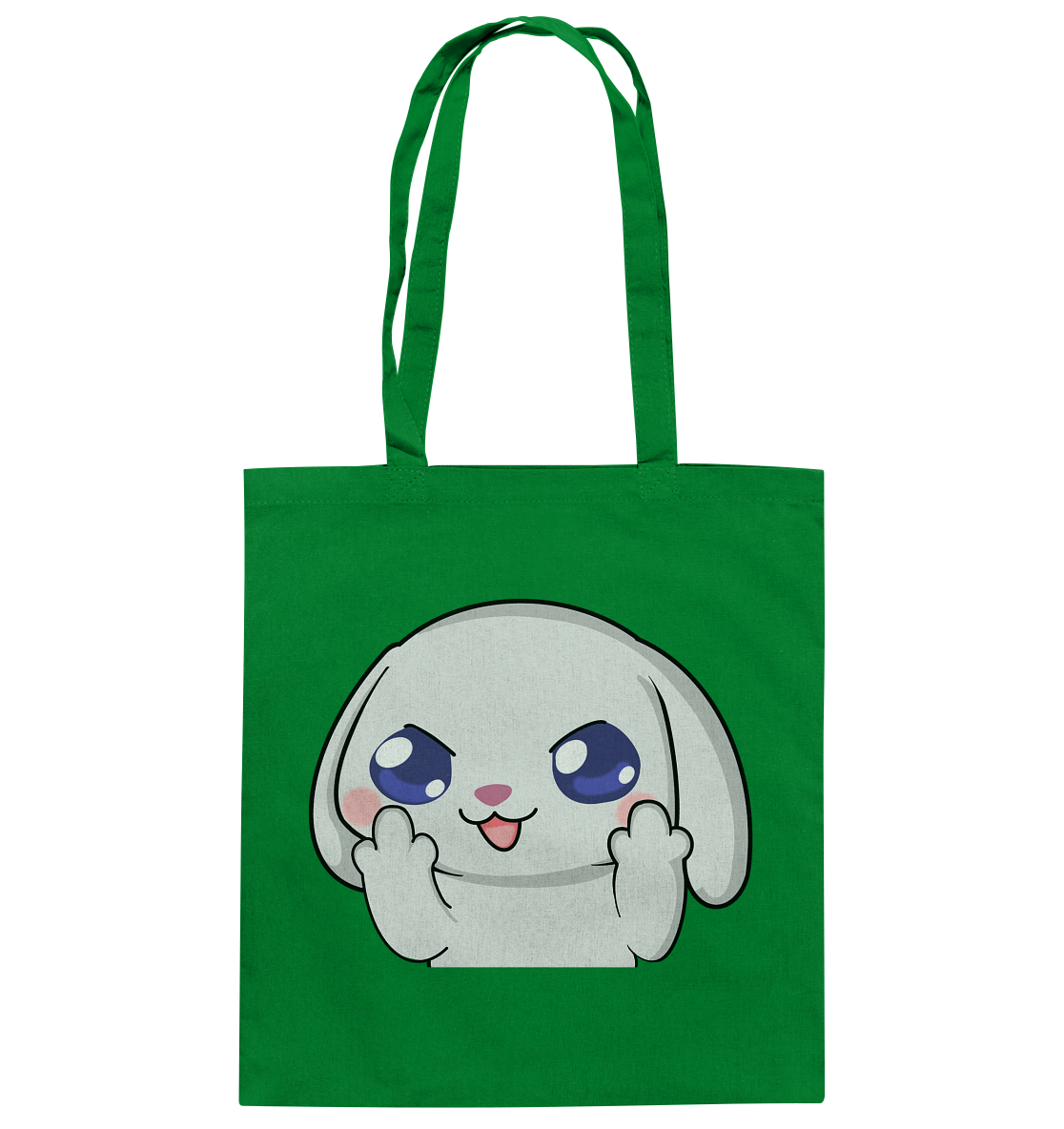 HuwJeffner MiddleFinger - Baumwolltasche