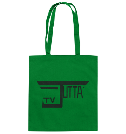 Jutta_tv Schriftzug - Baumwolltasche