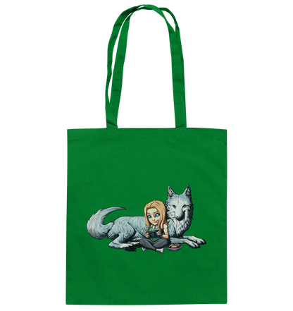 StaceyLucia Wolf - Baumwolltasche