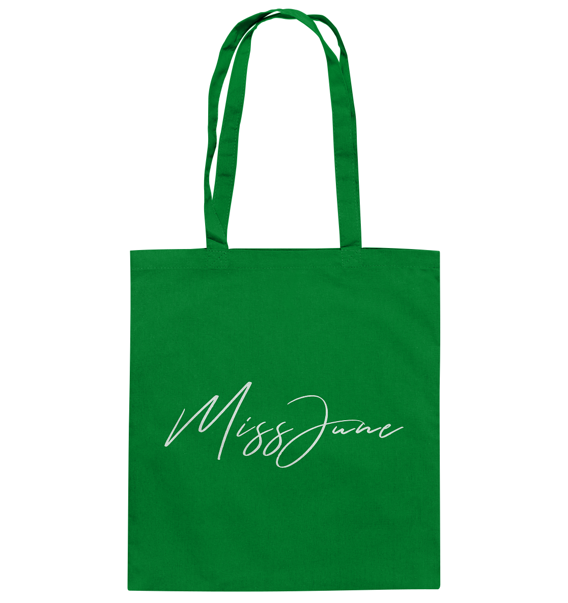MissJuneDJ Logo - Baumwolltasche