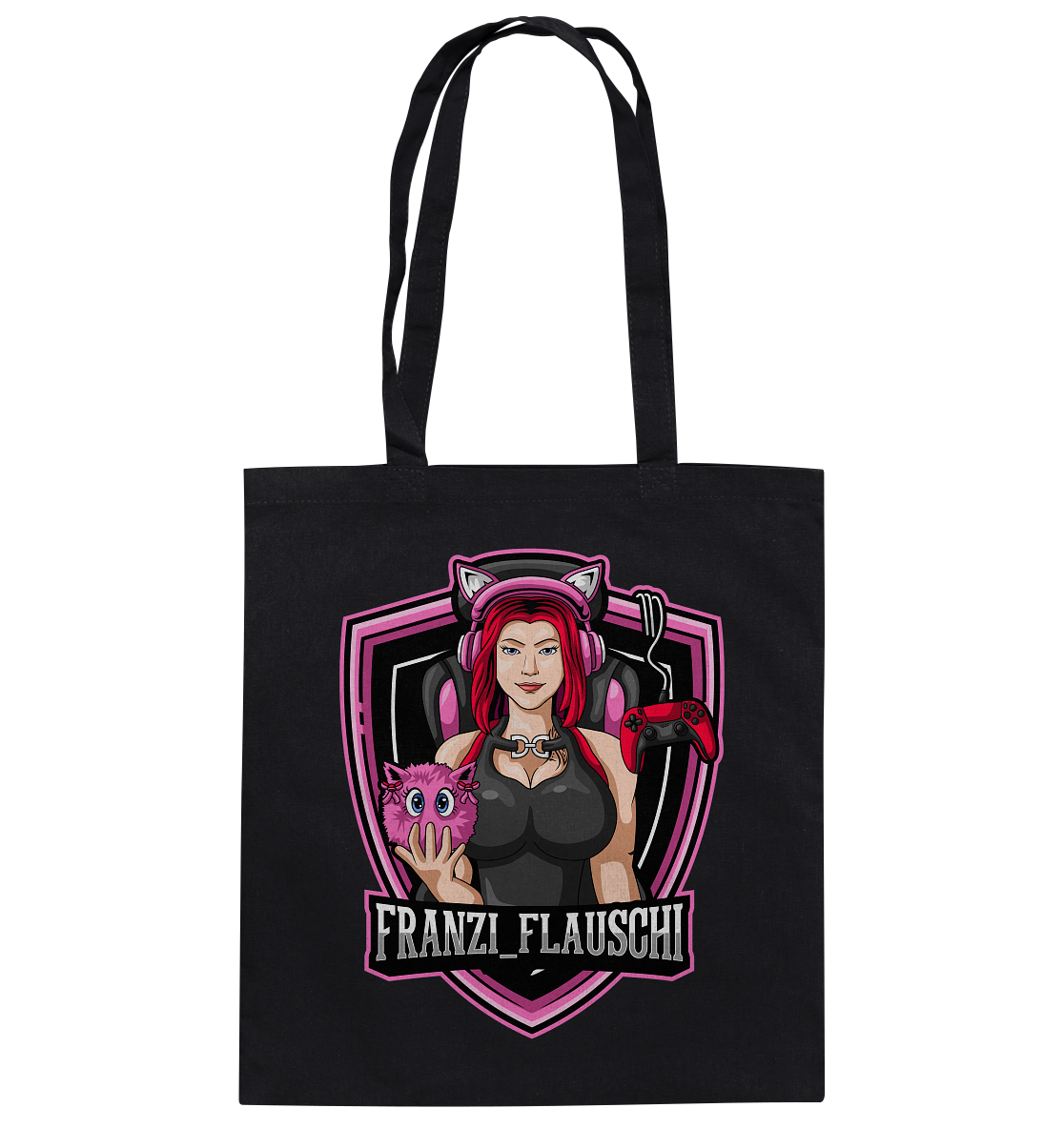Franzi_Flauschi Logo - Baumwolltasche