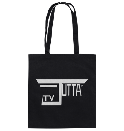 Jutta_tv Schriftzug - Baumwolltasche
