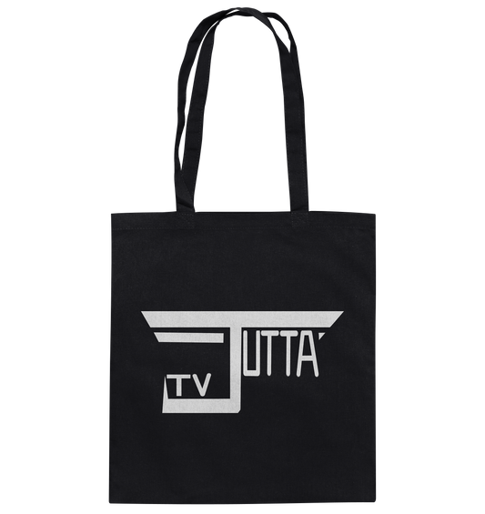 Jutta_tv Schriftzug - Baumwolltasche