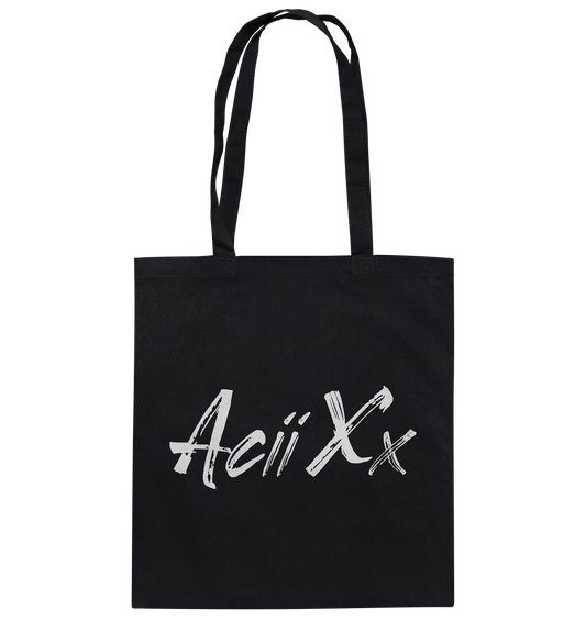 AciiXx Brushlogo - Baumwolltasche