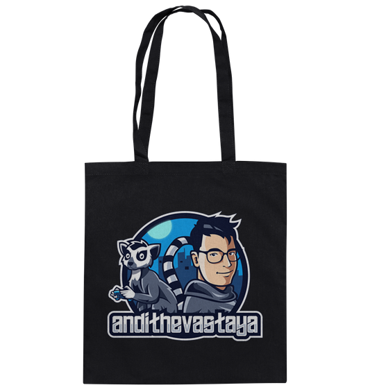 AndiDerLemur Logo - Baumwolltasche