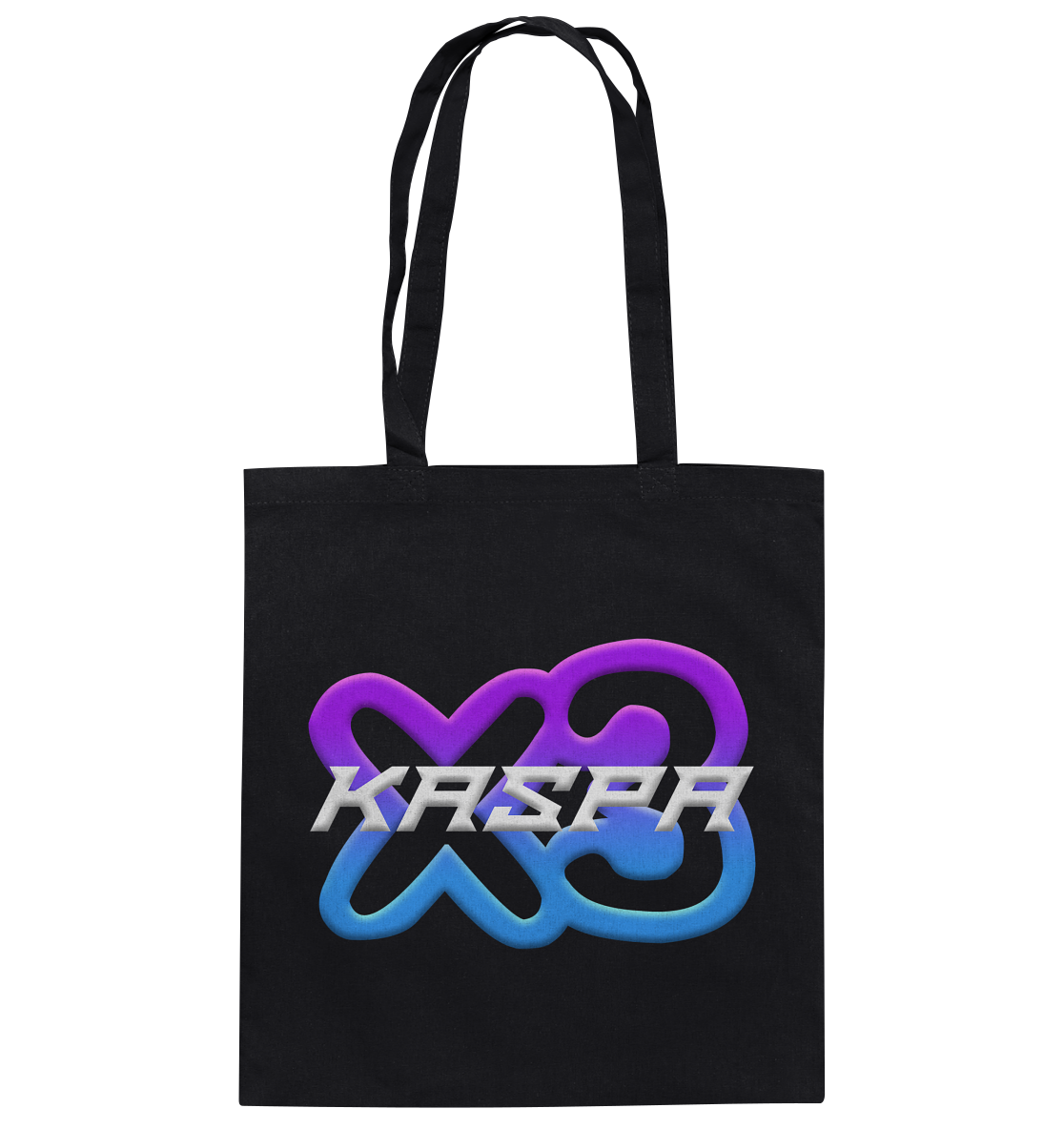 x3_kaspa Logo - Baumwolltasche